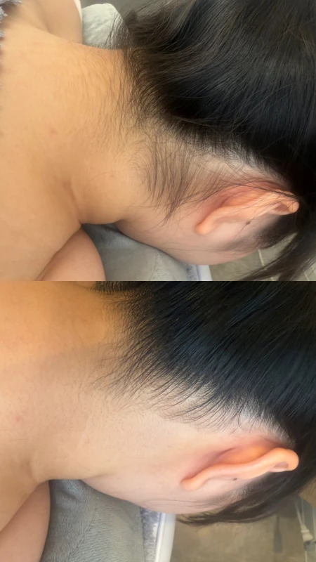 後ろ姿の美しさが格段にアップ